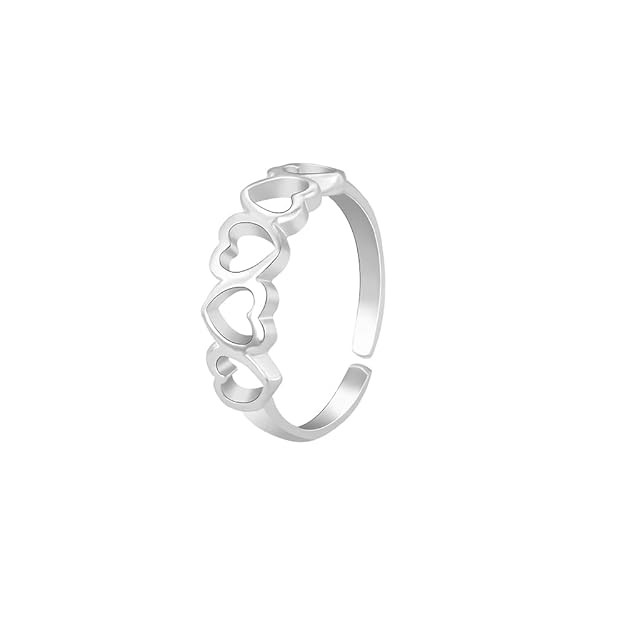 925 Silver Toe Rings | Anniversary Birthday Wedding Gifts for Women & Girls