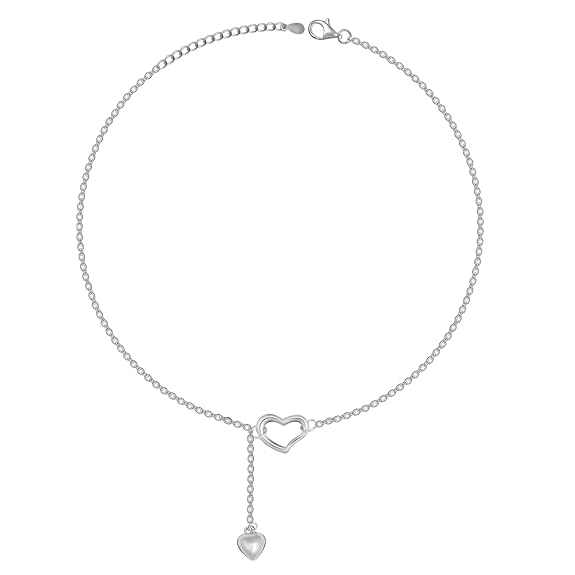 25 Silver Anklet for Women, Single | Gifts for Women & Girls