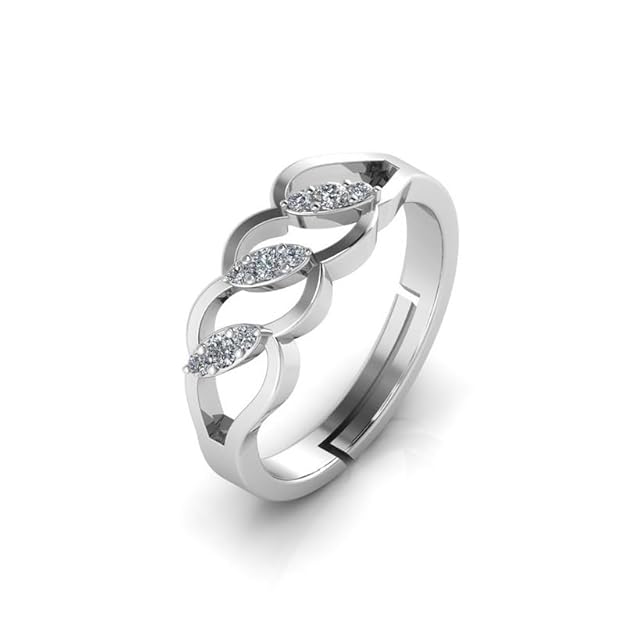 925 Pure Silver Adjustable Women Rings | Rings for Women and Girls