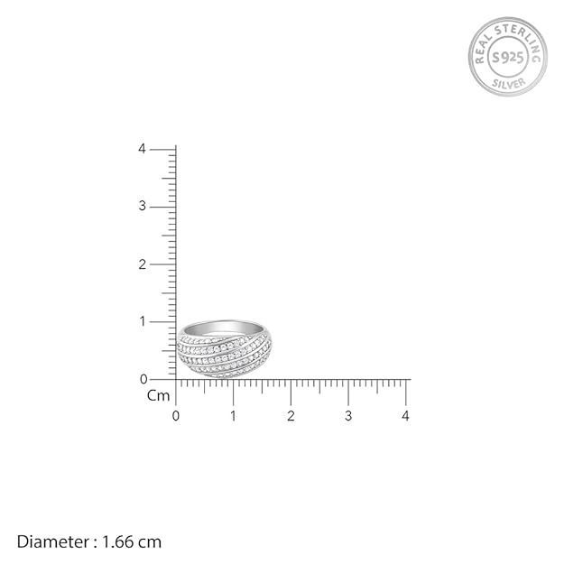 925 Silver Spired Dome Ring | Gifts for Women and Girls