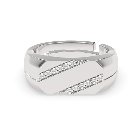 925 Sterling Silver Boaz Band Ring | Size Adjustable | Gift for Men & Boys