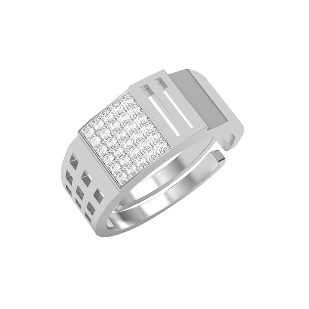 925 Sterling Silver Leon Men Ring | Adjustable Ring | Gift for Men and Boys