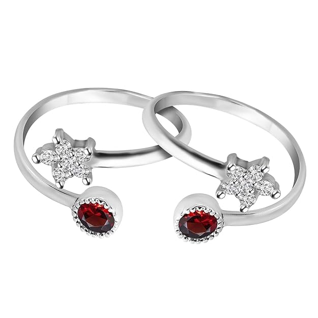 925 Top Openable Silver Toe Rings | Toe Rings for Women