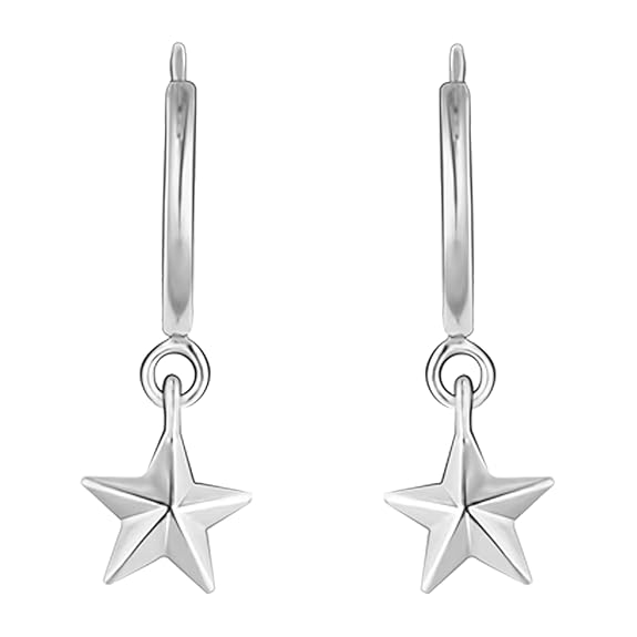 925 Silver Dainty Starfish Earrings | Gifts for Girlfriend, Gifts for Women and Girls