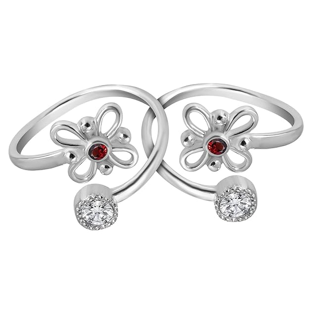925 Top Openable Silver Toe Rings | Toe Rings for Wome