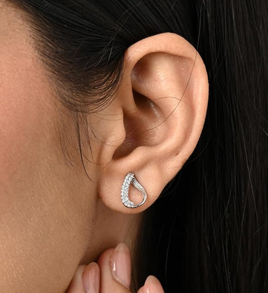 925 Sterling Silver Raindrop Earrings | Gift for Women and Girls