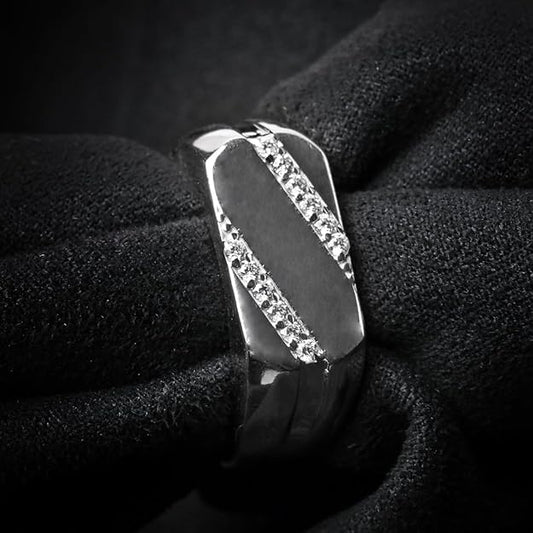 925 Sterling Silver Boaz Band Ring | Size Adjustable | Gift for Men & Boys
