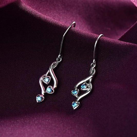 925 Sterling Silver Valentina Earring | Gift for Women & Girls