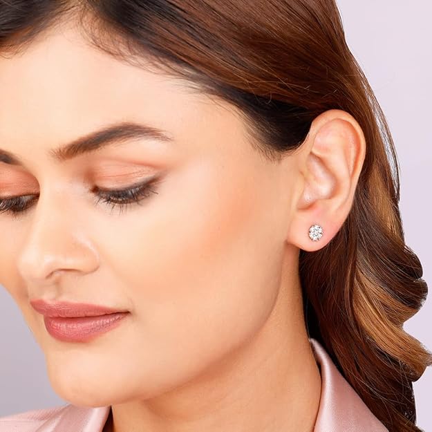 925 Silver Floral Elegant Earrings| drops to Gift Women & Girls