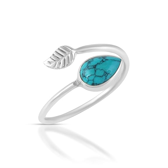 925 Sterling Silver Adjustable Ring For Women and Girls