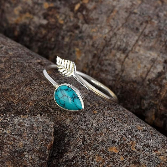 925 Sterling Silver Adjustable Ring For Women and Girls