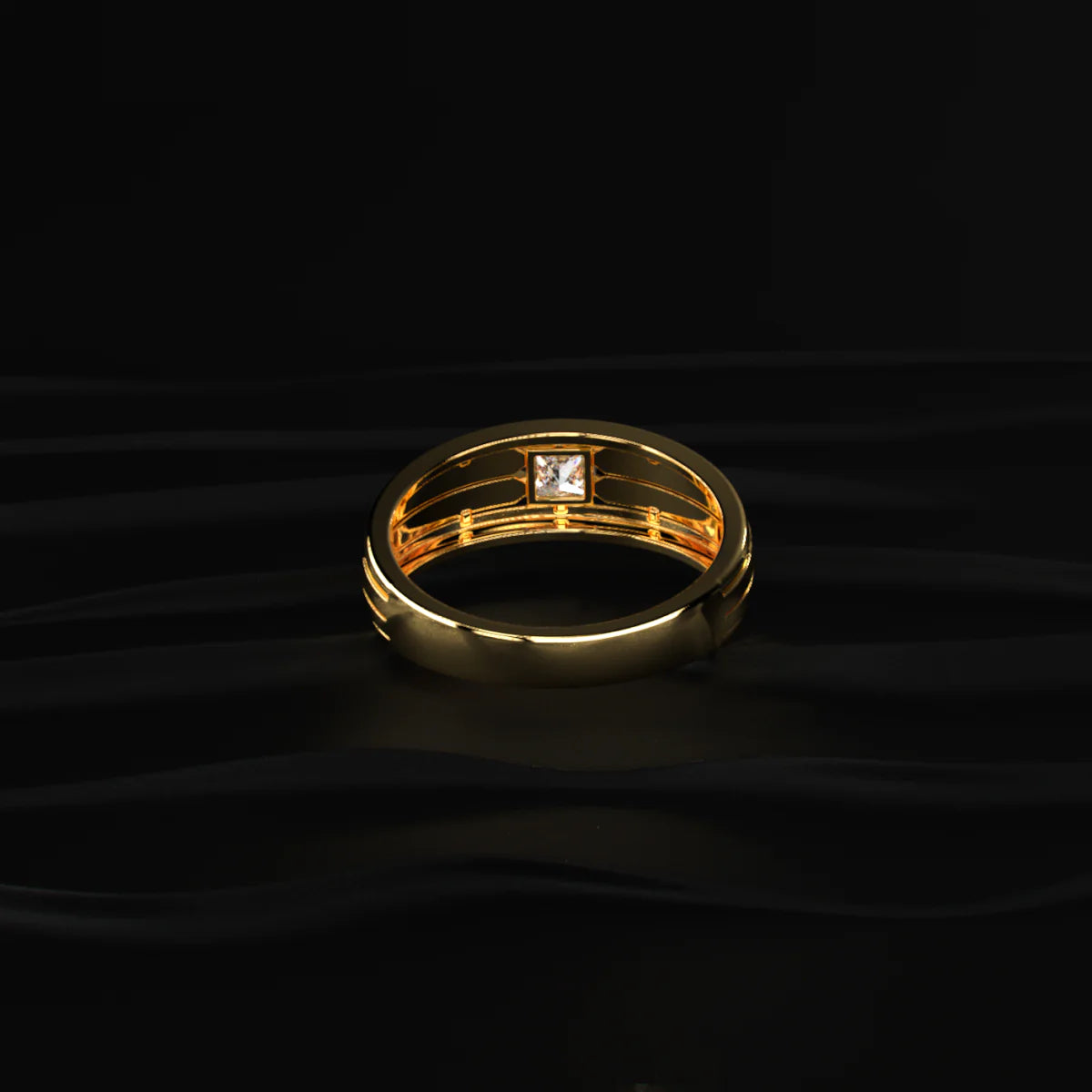 Princess Cut Diamond Ring For Men | Gift for Men & Boys