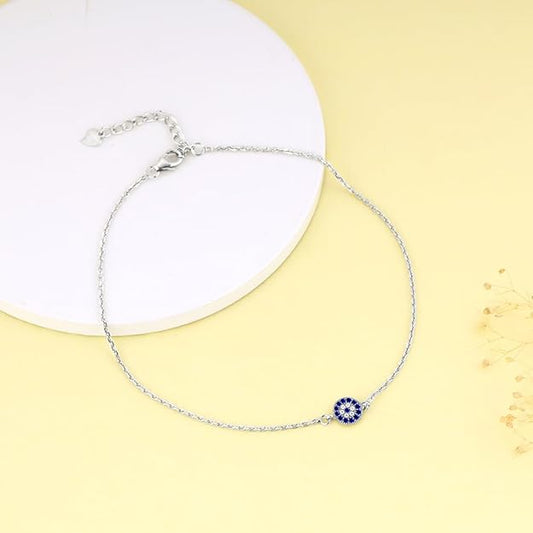 25 Silver Anklet for Women, Single | Gifts for Women & Girls