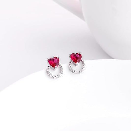 925 Silver Perfect Earrings| Gift for Girlfriend | With Certificate of Authenticity and 925 Stamp