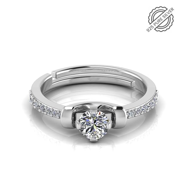 925 Pure Silver Adjustable Women Rings | Rings for Women and Girls