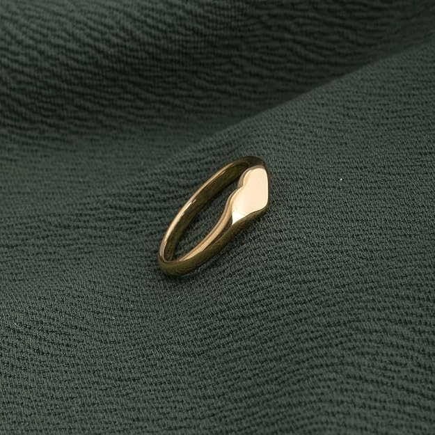 Women's 18K Gold-Plated Finger Ring | 925 Sterling Silver Ring | Gift For Women & Girls