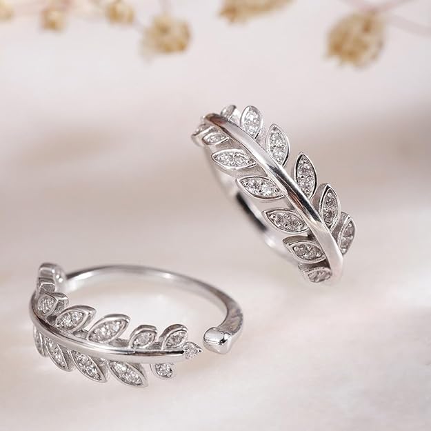 925 Sterling Silver Toe Rings Pair | Size Adjustable | Gift for Women and Girls