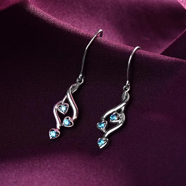 925 Sterling Silver Valentina Earring | Gift for Women & Girls