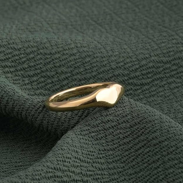 Women's 18K Gold-Plated Finger Ring | 925 Sterling Silver Ring | Gift For Women & Girls