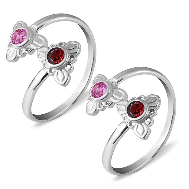 925 Top Openable Silver Toe Rings | Toe Rings for Women