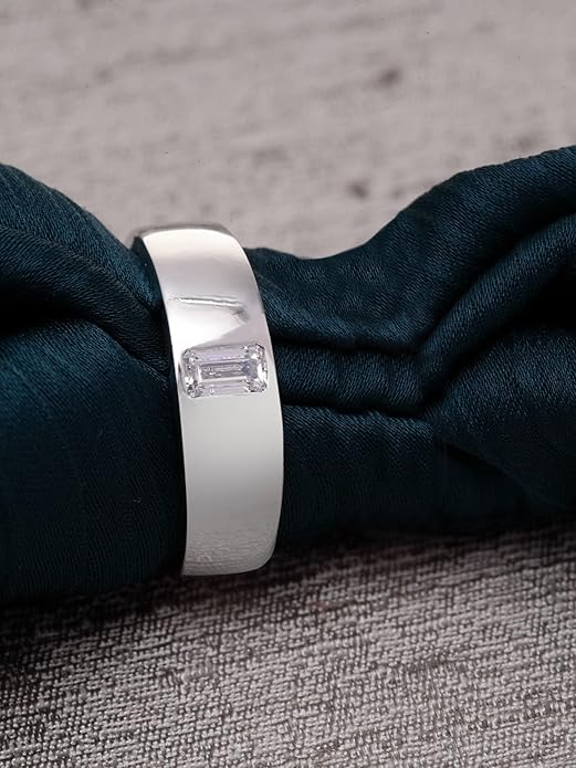 Pure 925 Sterling Silver Nario Adjustable Ring | Gift for Men and Boys | Partial Matte Finish